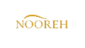 Gold 'NOOREH' logo on a white background